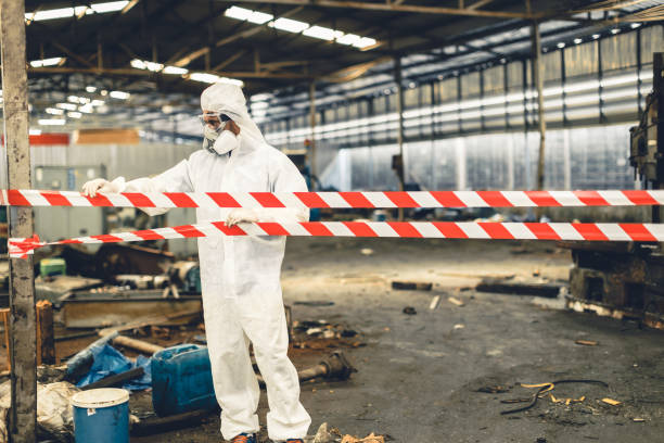 Professional Unattended Death Cleanup technician working in Deerfield, OH